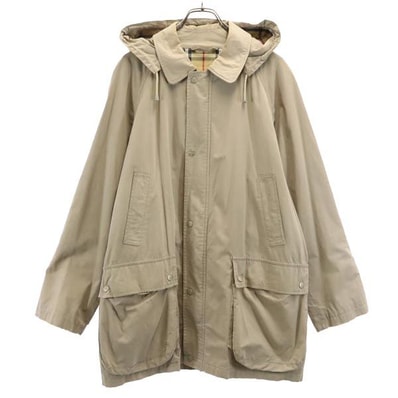 BURBERRY バーバリー USA製 フード付き コート M ベージュ