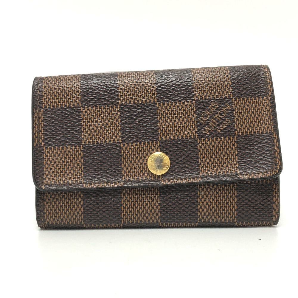 ルイヴィトン LOUIS VUITTON ミュルティクレ6 N62630 ダミエ 6連キーケース キーケース ダミエキャンバス エベヌ ブラウン