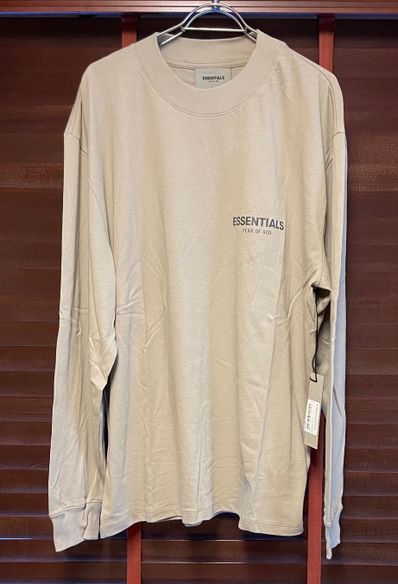 FEAR OF GOD ESSENTIALS LS TEE "string"