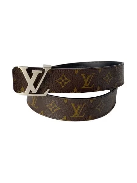 Louis Vuitton LV Initiales 40MM Reversible Belt Monogram "Silver"