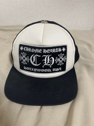 Chrome Hearts Trucker Cap CH "Black/White"