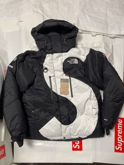 Supreme x The North Face Summit Series S Logo Himalayan Parka "Black"