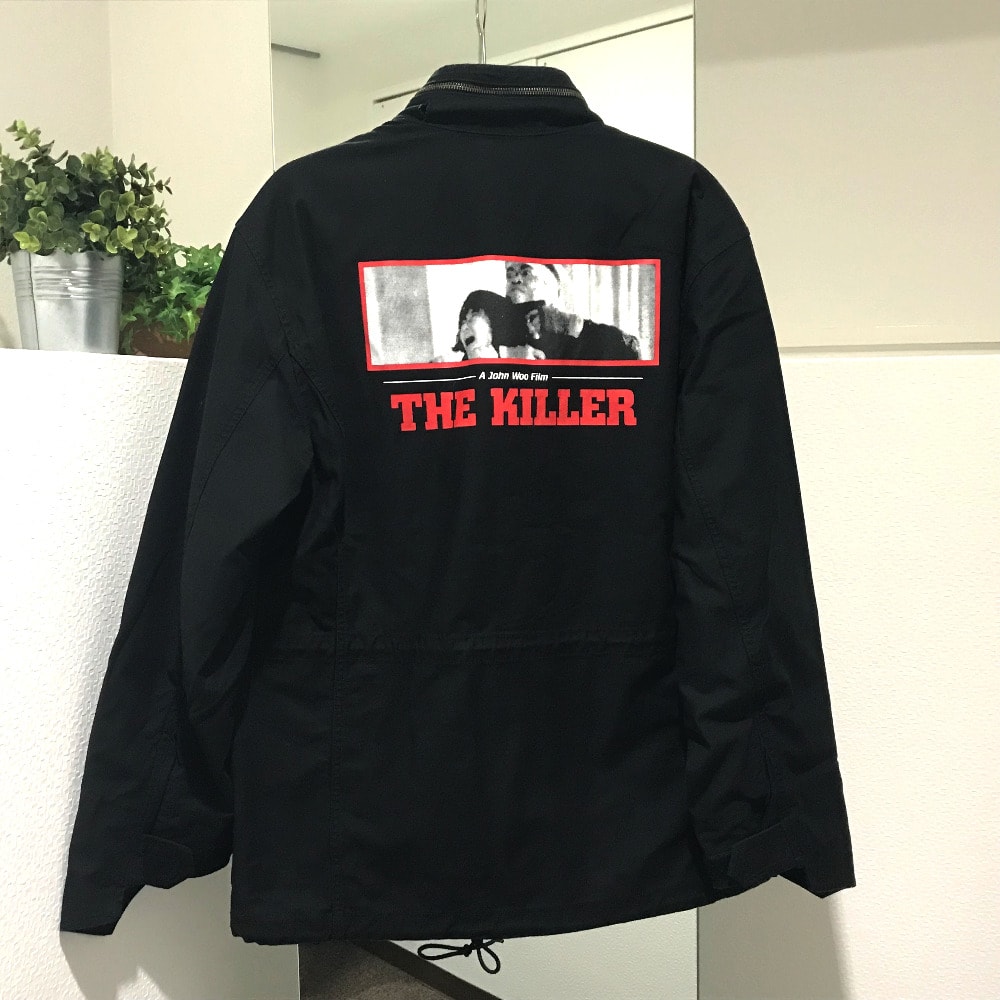 シュプリーム Supreme ジャケット ザキラーエム65 18AW The Killer M-65 Jacket ミリタリージャケット コットン ブラック ブラック 未使用