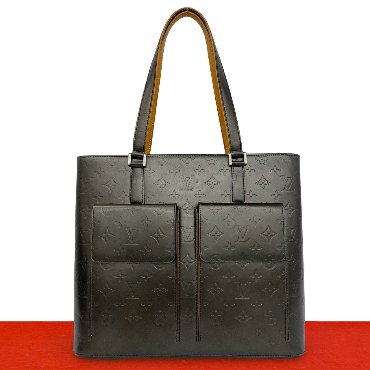 LOUIS VUITTON ルイヴィトン ウィルウッド モノグラムマット レザー トートバッグ ノワール ブラック
24858