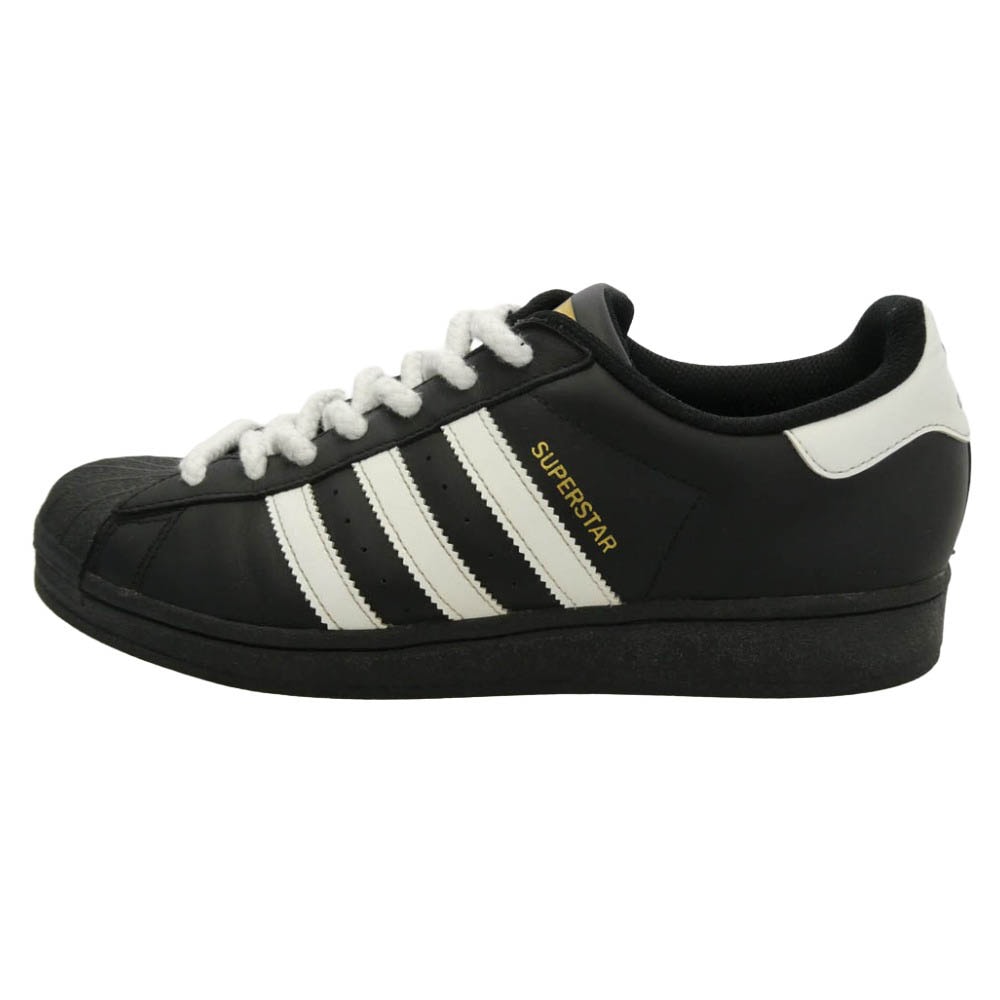 adidas アディダス EG4959 Superstar Core Black  スーパースター コアブラック スニーカー ブラック系 オフホワイト系 28cm【中古】