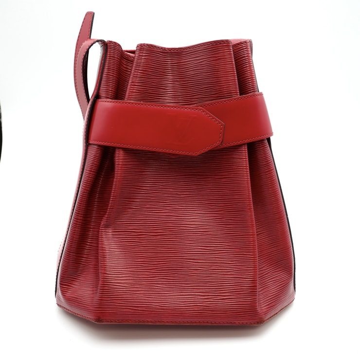 LOUIS VUITTON(ルイヴィトン)サックデポールPM ヴィンテージ ショルダーバッグ ワンショルダー エピ カスティリアンレッド 赤 レザー ゴールド金具 レディース M80207【中古】