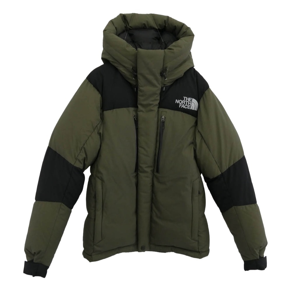 THE NORTH FACE ノースフェイス ダウンジャケット ND91950 GORE-TEX Baltro Light Jacket ゴアテックス バルトロ ライト ダウン ジャケット カーキ系 M【中古】