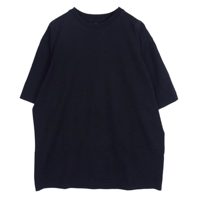 GRAPHPAPER グラフペーパー Tシャツ コットン クルーネック 半袖 Tシャツ ブラック ブラック系 4【中古】