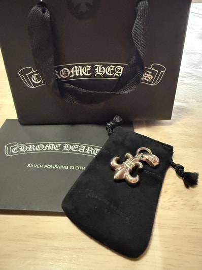 Chrome Hearts BS Fleur Pendant with Bale "Silver"