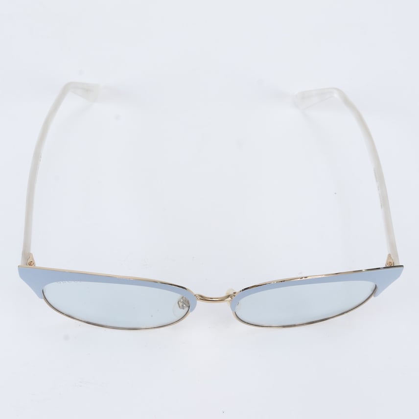 未使用に近い】GUCCI グッチ GG0246SA ライトブルー サングラス 未使用 未使用に近い】GUCCI グッチ GG0246SA ライトブルー サングラス 未使用