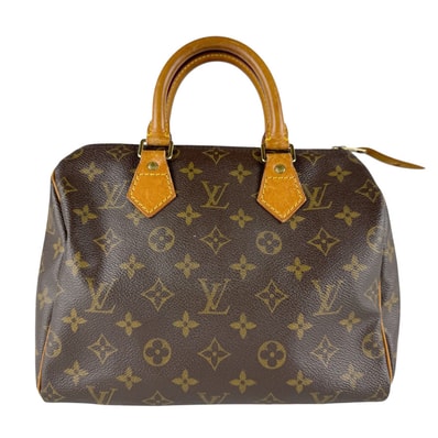 ルイ ヴィトン LOUIS VUITTON ハンドバッグ モノグラム スピーディ25 モノグラムキャンバス ブラウン レディース M41528【中古】 z9532