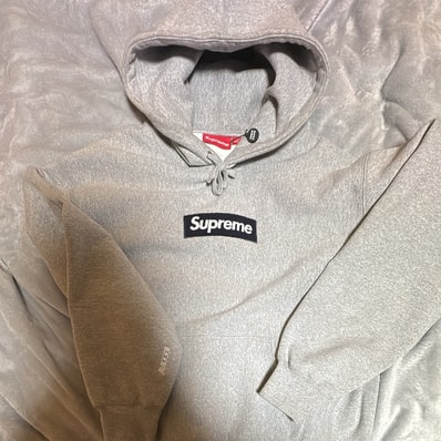 Supreme Box Logo Hooded Sweatshirt (25FW) "Heather Grey"