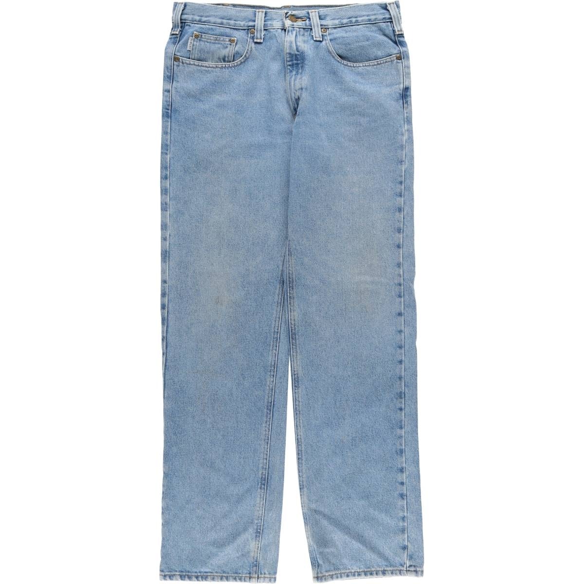 古着 カーハート Carhartt Traditional FIT テーパードデニムパンツ メンズw34相当/eaa539919