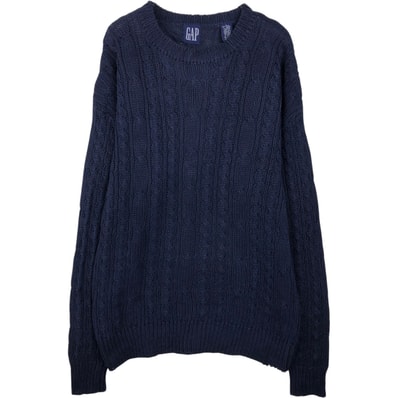 古着 90年代 ギャップ GAP オールドギャップ ラミー×コットンニットセーター メンズL相当 ヴィンテージ/eaa637292