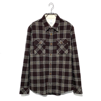 visvim AHAB L/S Shirt Brown