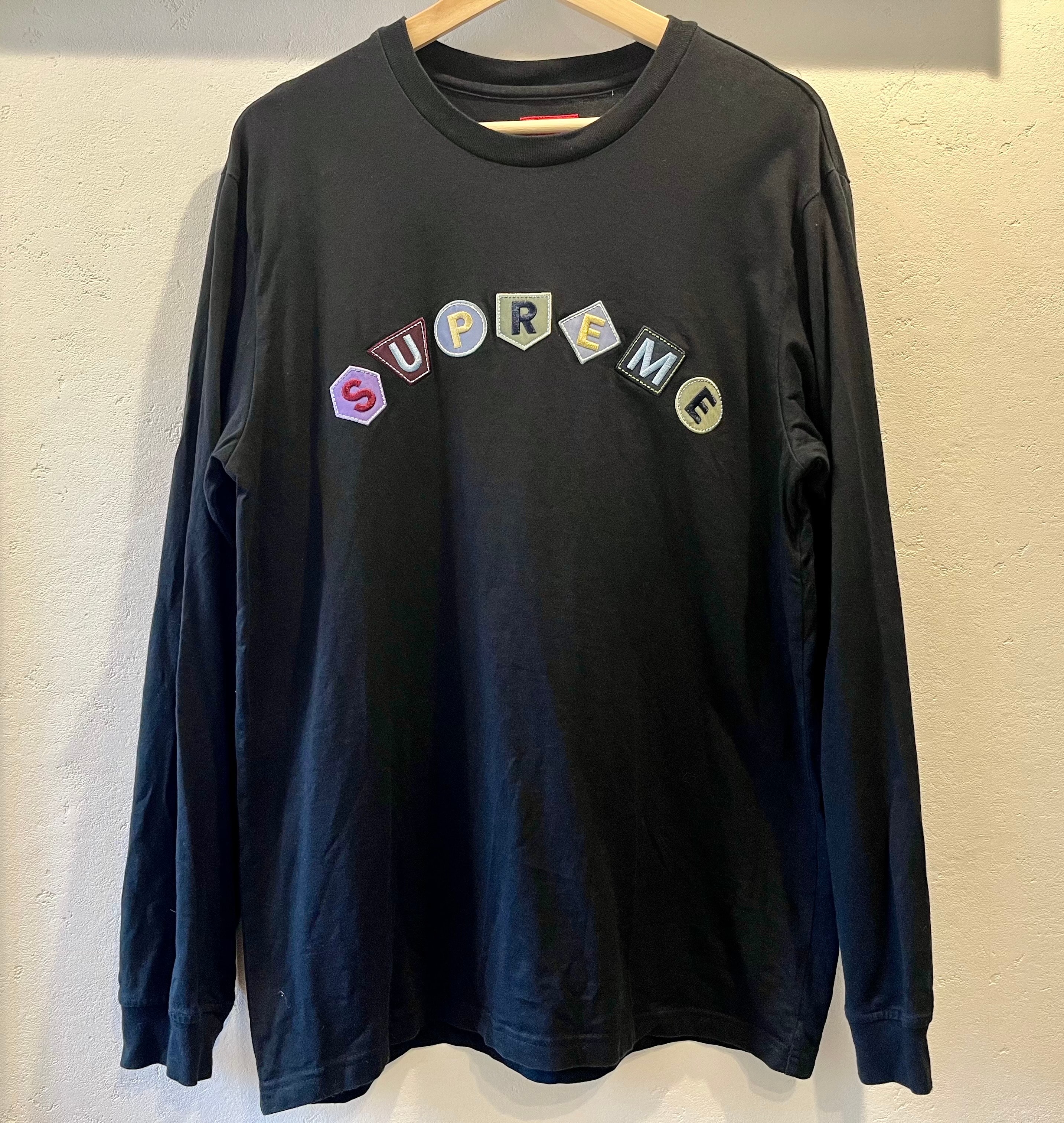 Supreme Geo Arc L/S Top "Black"
