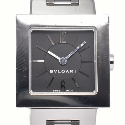 ブルガリ BVLGARI SQ22SS クアドラード クォーツ レディース 良品 箱付き C#146974