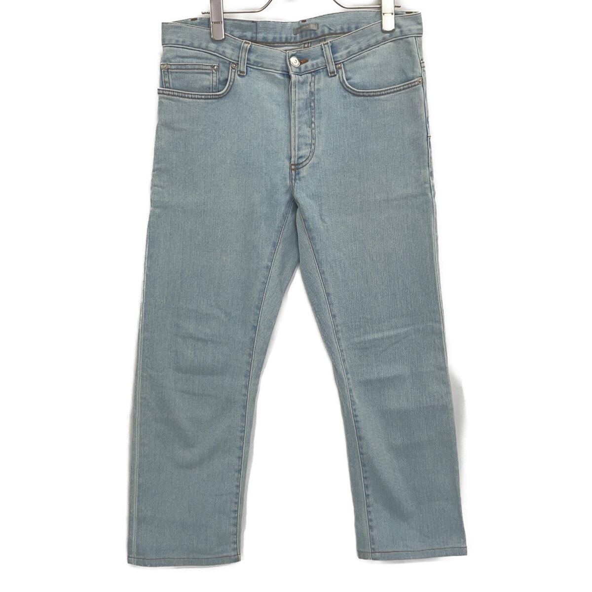 ディオール 863DS11T082X ライトブルー ジップフライデニムパンツ 29