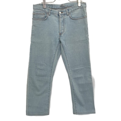 ディオール 863DS11T082X ライトブルー ジップフライデニムパンツ 29