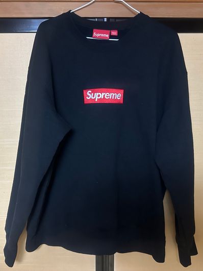 Supreme Box Logo Crewneck "Black" (22FW)