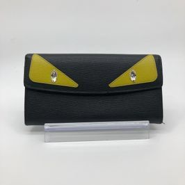 Fendi Monster Long Wallet "Black"