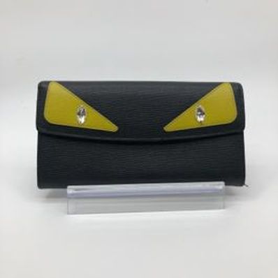 Fendi Monster Long Wallet "Black"