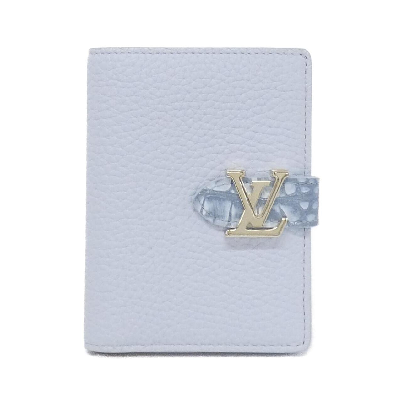 ルイヴィトン エキゾチック レザー LVヴェルティカル ウォレット コンパクト N88275 財布