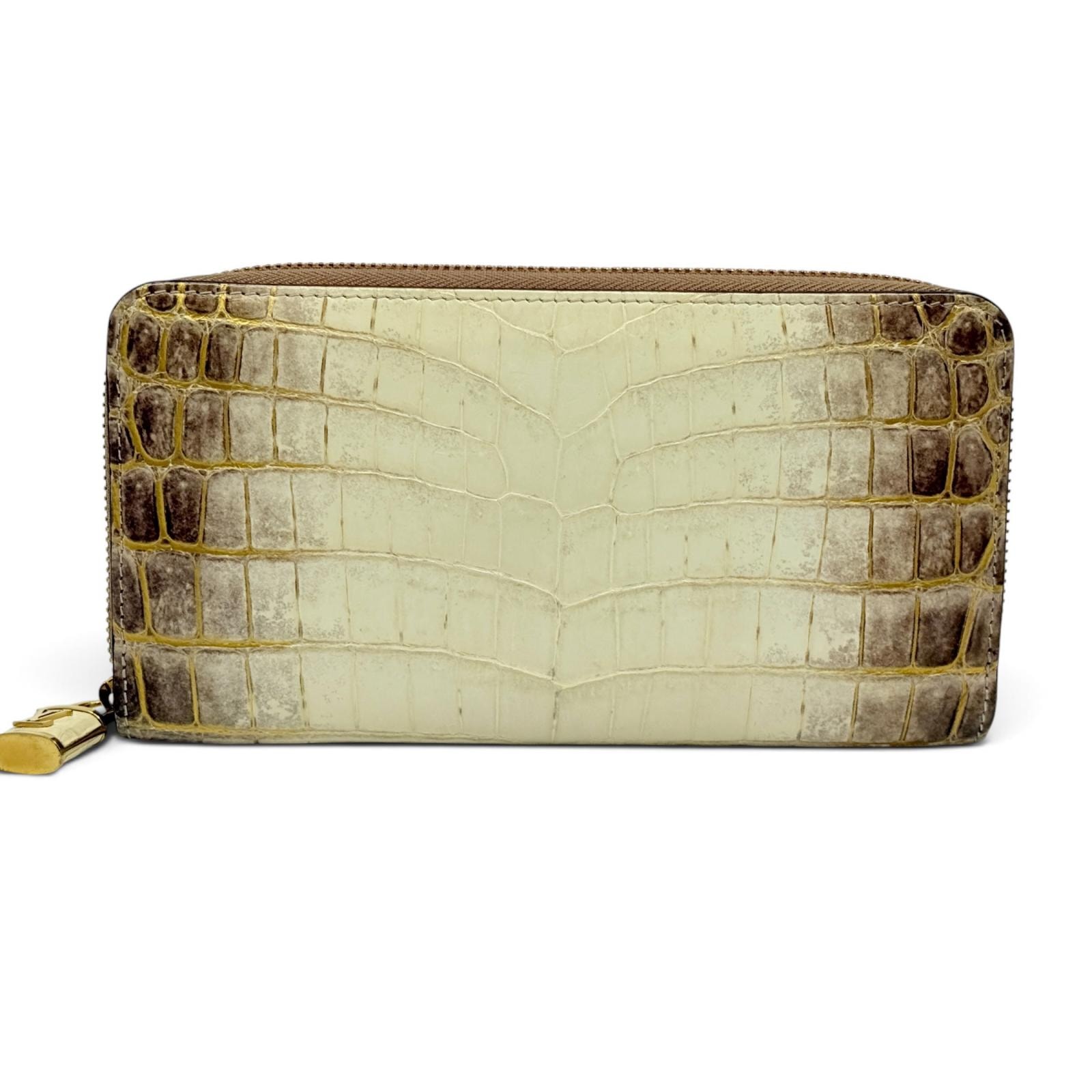 LOUIS VUITTON ルイ・ヴィトン ジッピー ウォレット サハラ クロコダイル ブリリアント エキゾチック レザー N98109 長財布