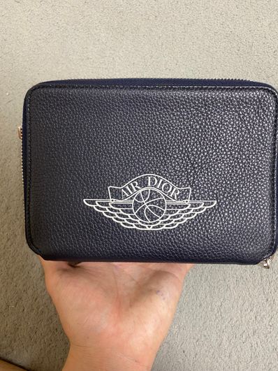 Dior x Air Jordan Wings Messenger Bag "Navy"