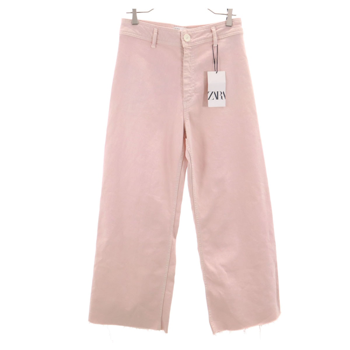 ZARA ザラ 未使用 カラー デニムパンツ 10 ピンク ジーンズ タグ付き