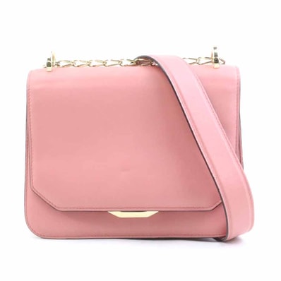 ブルガリ BVLGARI ショルダーバッグ セルペンティ ヒプノティック レザー ピンク レディース【中古】 h31601a