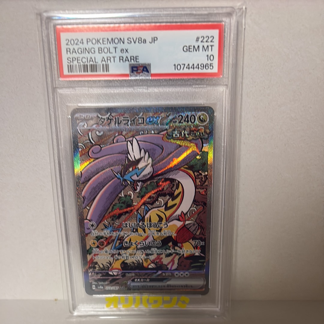 タケルライコex SAR [SV8a 222/187](ハイクラスパック「テラスタルフェスex」)