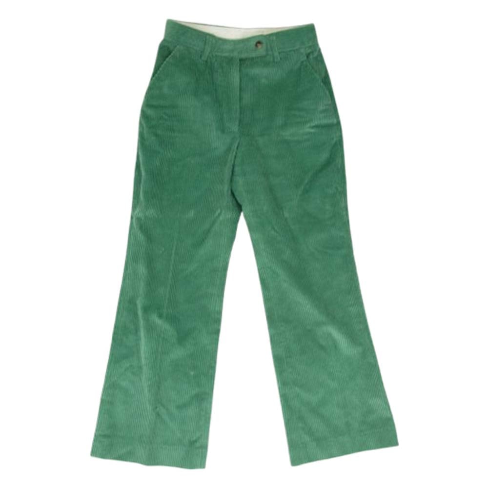 ACNE STUDIOS アクネストゥディオズ パンツ 19AW TROU000272 コーデュロイ ブーツカット パンツ グリーン系 32【中古】