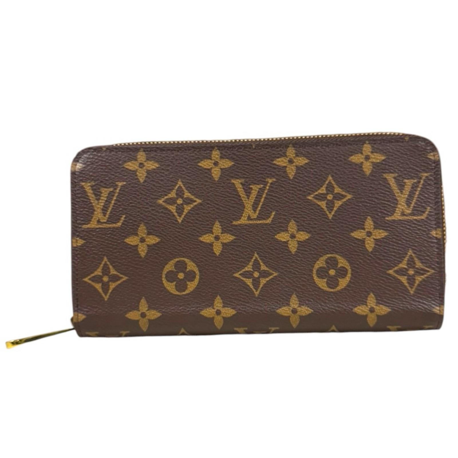ルイヴィトン ジッピーウォレット モノグラム 長財布 モノグラムキャンバス M41895 ユニセックス LOUIS VUITTON  中古