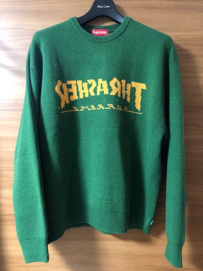 Supreme / Thrasher® Sweater "Green"