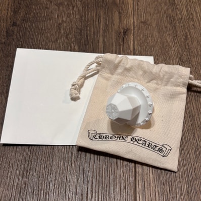 Chrome Hearts POP-SLCN Ring "White"