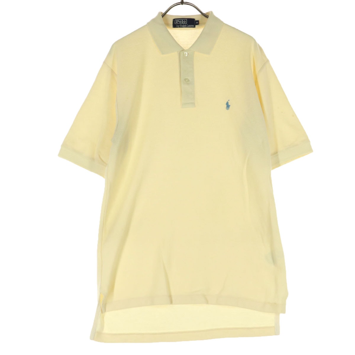 Polo by Ralph Lauren ポロバイラルフローレン 日本製 半袖 ポロシャツ M イエロー系