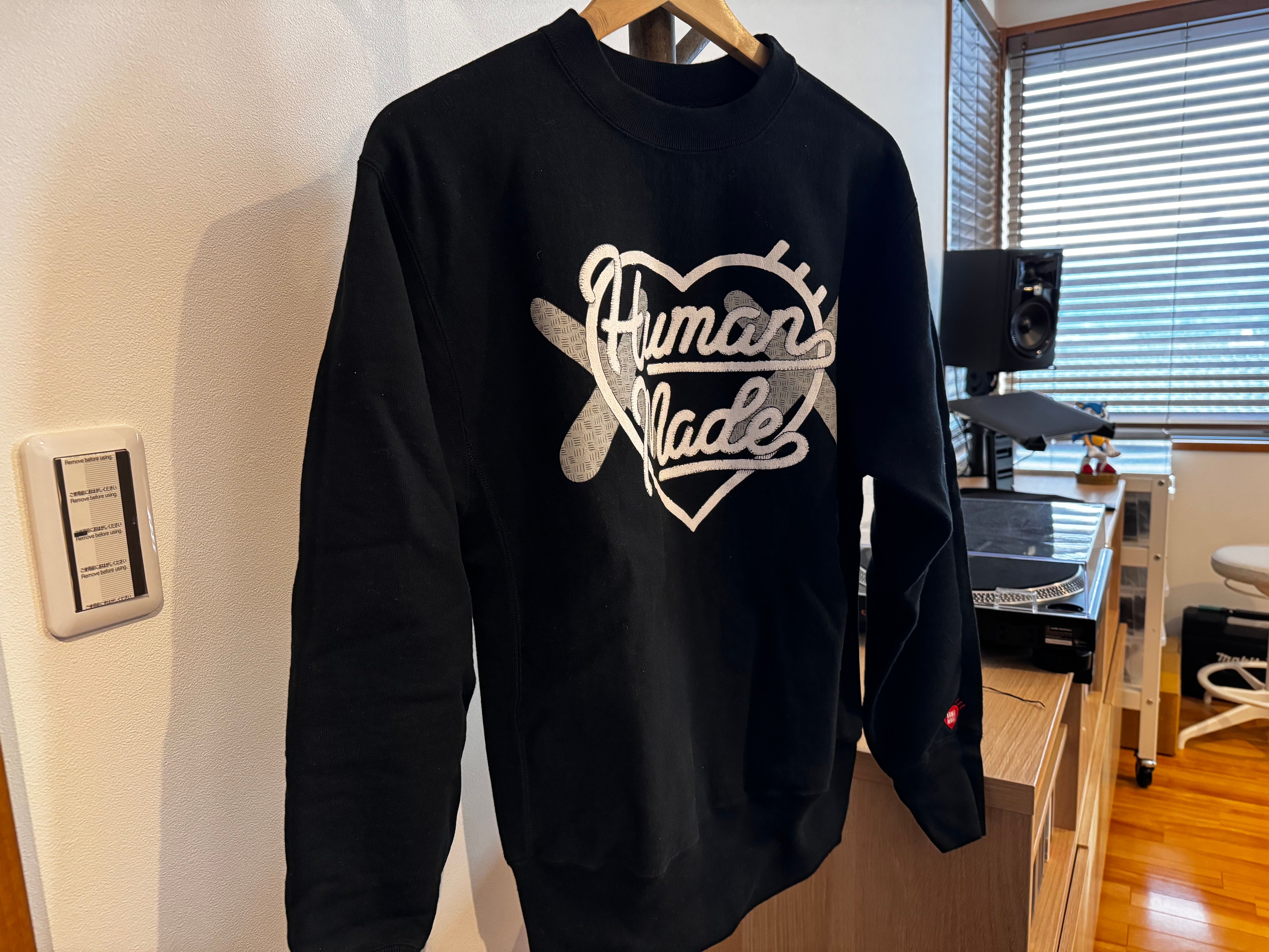 HUMAN MADE x KAWS Made Sweatshirt "Black"