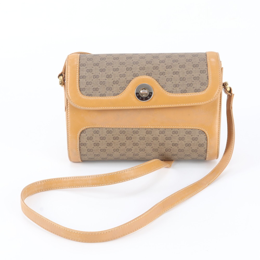 ■美品 グッチ マイクロGGショルダーバッグ