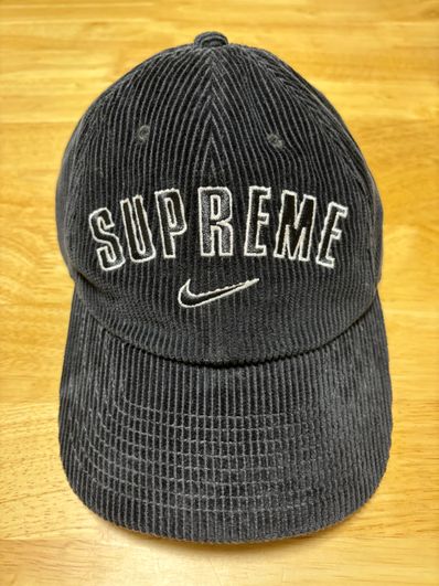 Supreme / Nike Arc Corduroy 6-Panel "Black"