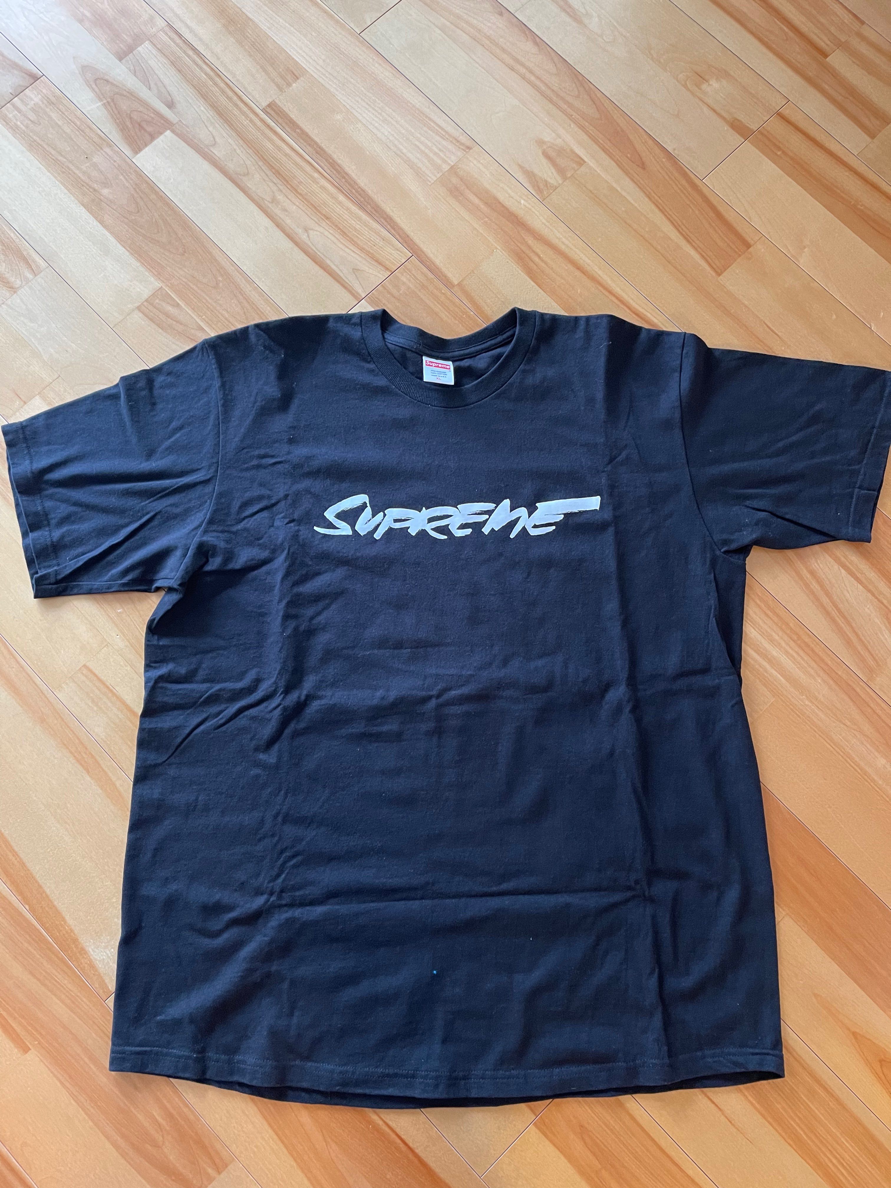 Supreme Futura Logo Tee "Black"