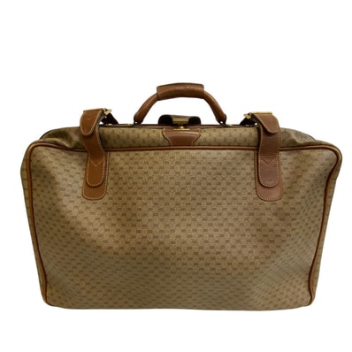 グッチ GUCCI トランク マイクロGG オールドグッチ 旅行鞄 ボストン トラベル ハンド 010.39.4908.60 ブラウン