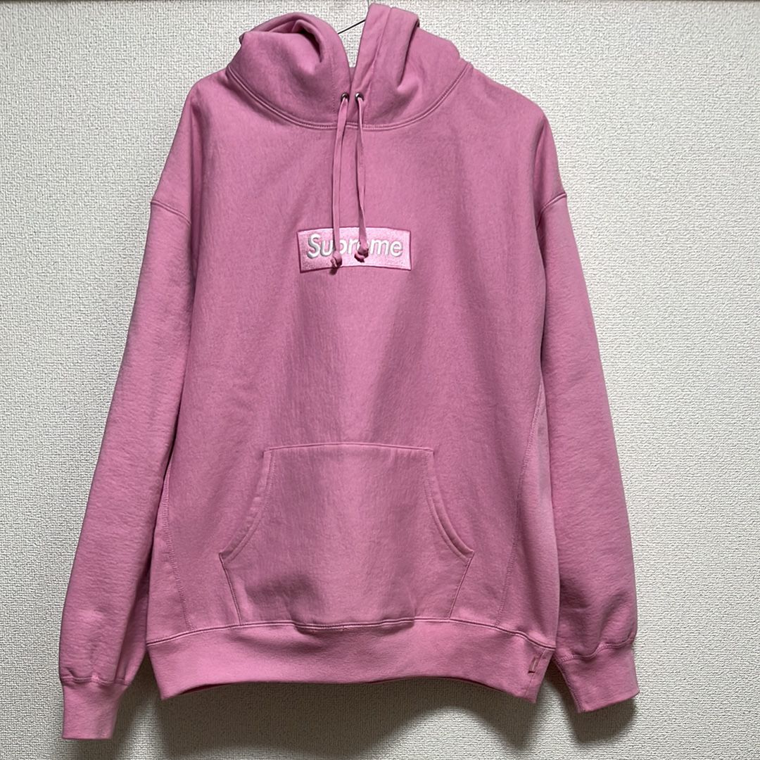 Supreme Box Logo Hooded Sweatshirt "Pink" (24FW)
