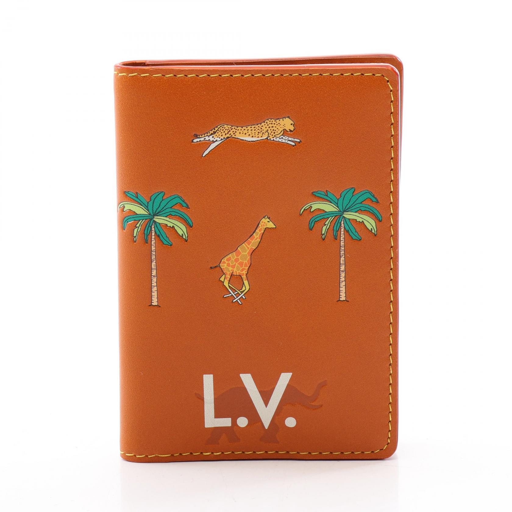 ルイ・ヴィトン LOUIS VUITTON オーガナイザー ドゥ ポッシュ ザダージリンリミテッド カードケース アクセサリー レザー ベージュ メンズ ベージュ系 タン M27997 【中古】