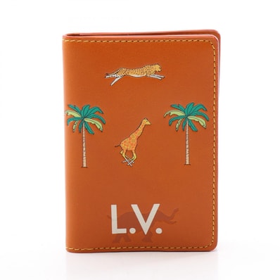 ルイ・ヴィトン LOUIS VUITTON オーガナイザー ドゥ ポッシュ ザダージリンリミテッド カードケース アクセサリー レザー ベージュ メンズ ベージュ系 タン M27997 【中古】