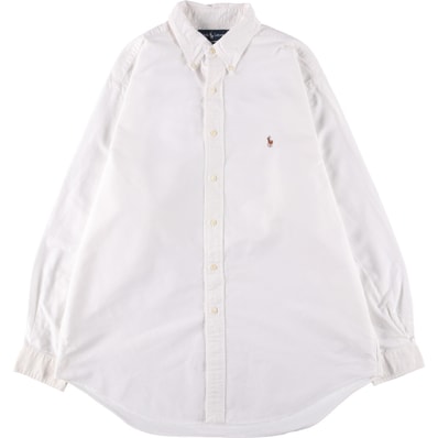 古着 ラルフローレン Ralph Lauren YARMOUTH 長袖 ボタンダウンシャツ メンズL相当/eaa531292