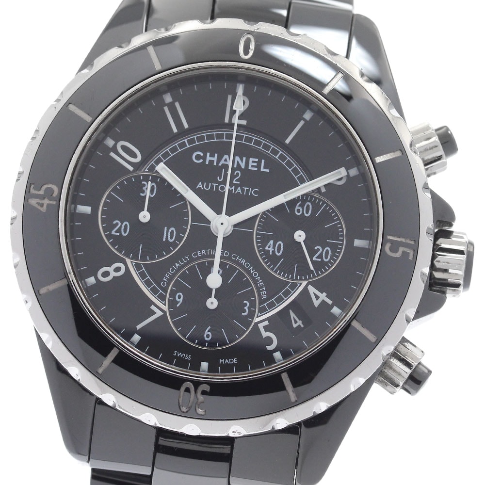 シャネル J12 41MM  H0940 メンズ 【中古】