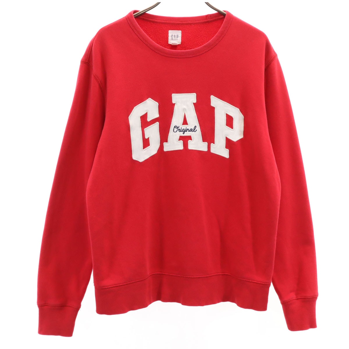 GAP ギャップ 長袖 スウェット S レッド系 裏起毛