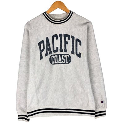 古着 チャンピオン Champion REVERSE WEAVE リバースウィーブ プリントスウェットシャツ トレーナー メンズS相当/eaa601286