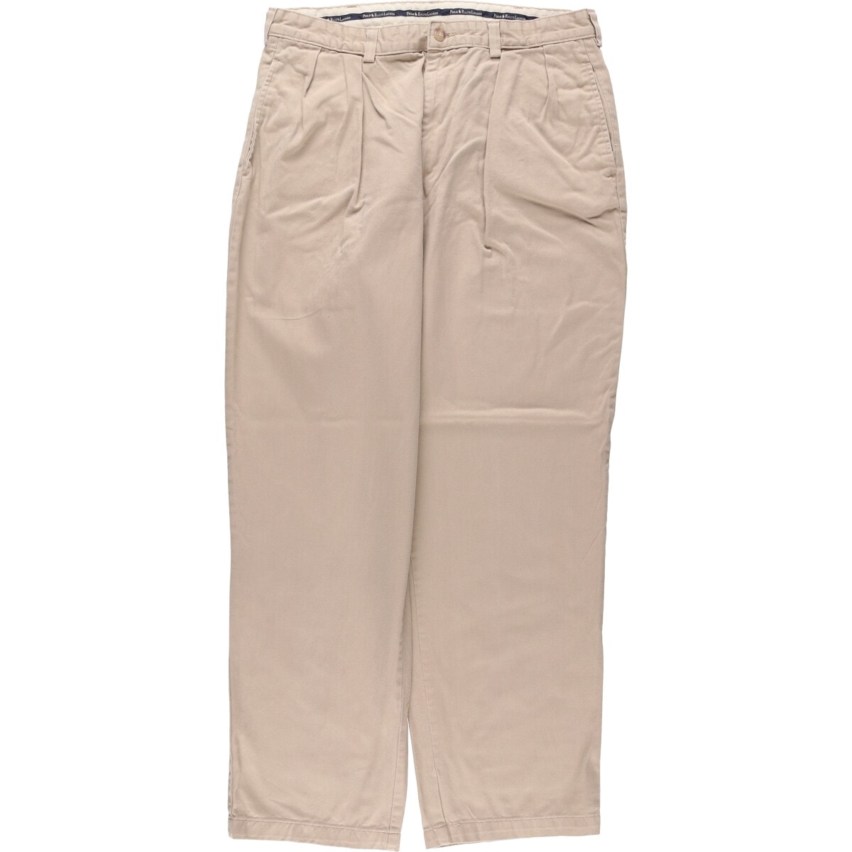 古着 ラルフローレン Ralph Lauren POLO RALPH LAUREN ツータック チノパンツ USA製 メンズw34相当/eaa571567